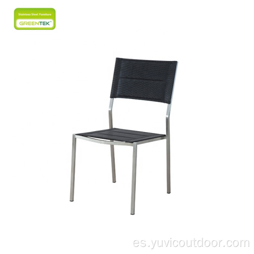 Silla de espuma de doble capa Juego de comedor Muebles de villa